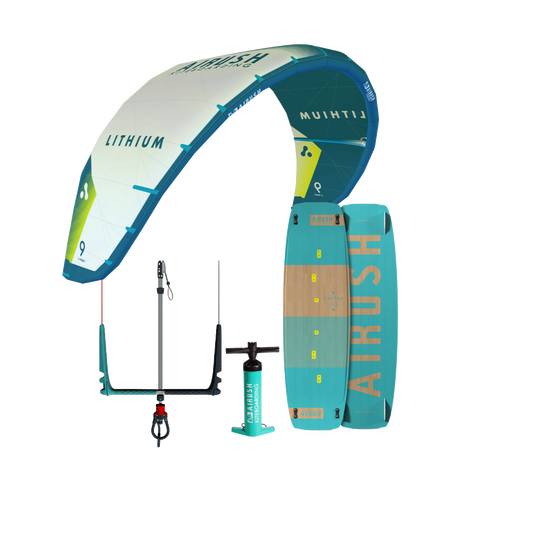 Airush Lithium V14 (Slate/Teal) & Switch V11 2025/26 package