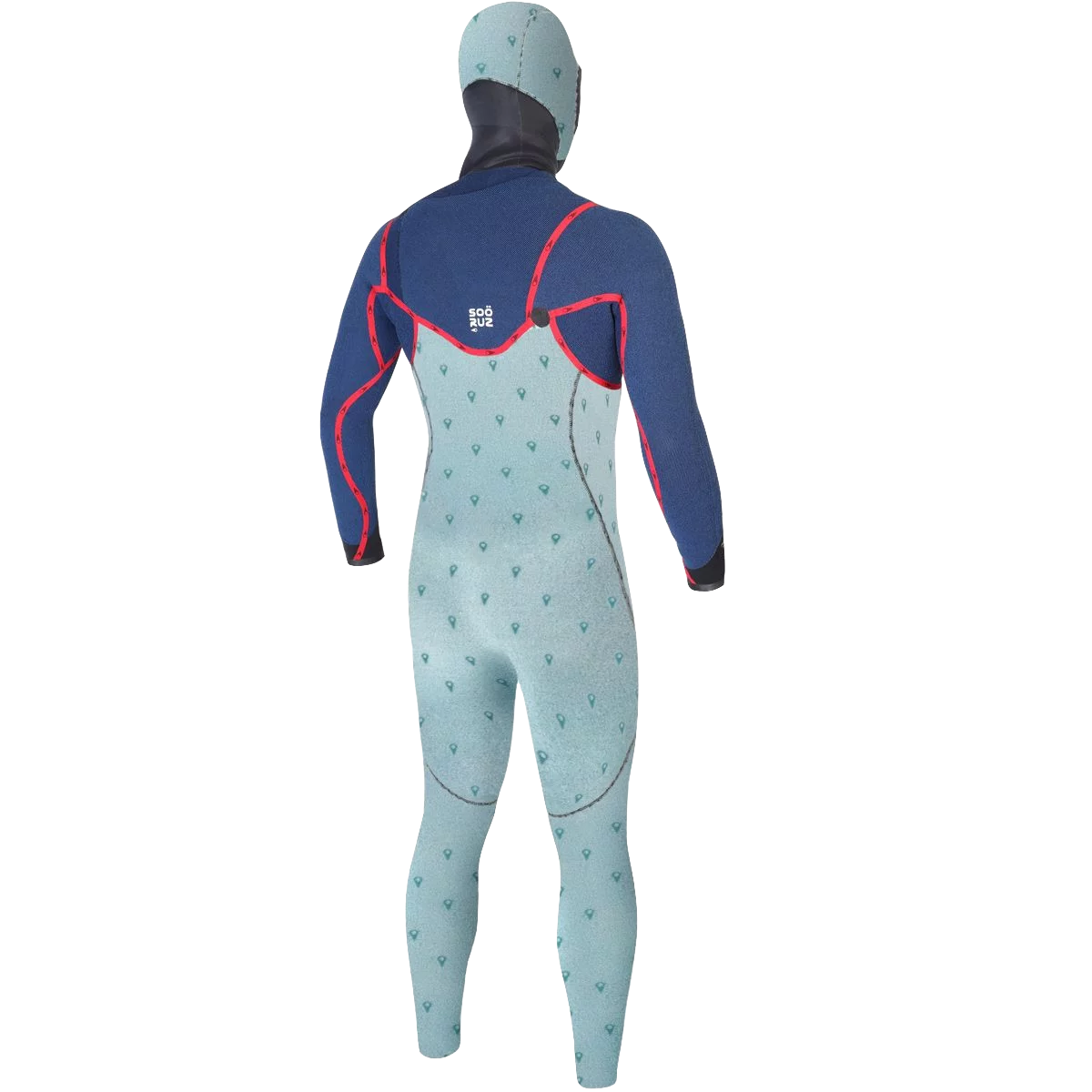 Sooruz Fullsuit Men 6/5/4 U-Zip Hood GURU+ ORGANIC OYSTERPRENE