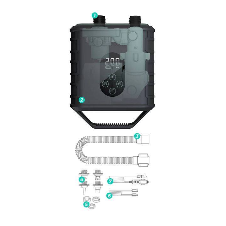 Ride Engine Air Box Electric Pump