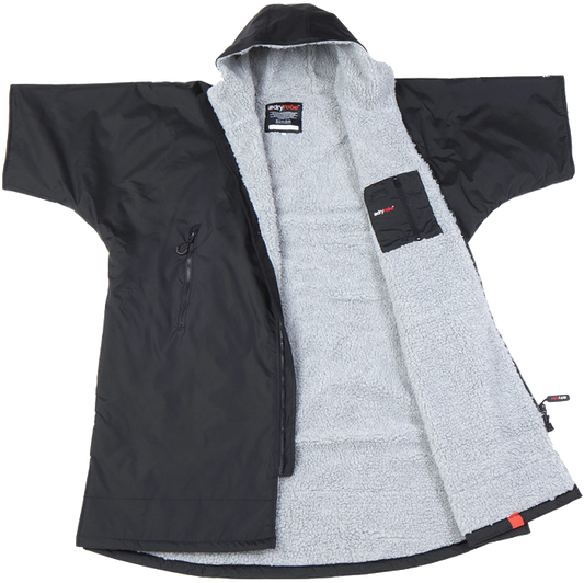 Dryrobe Advance Short Sleeve Black/Grey