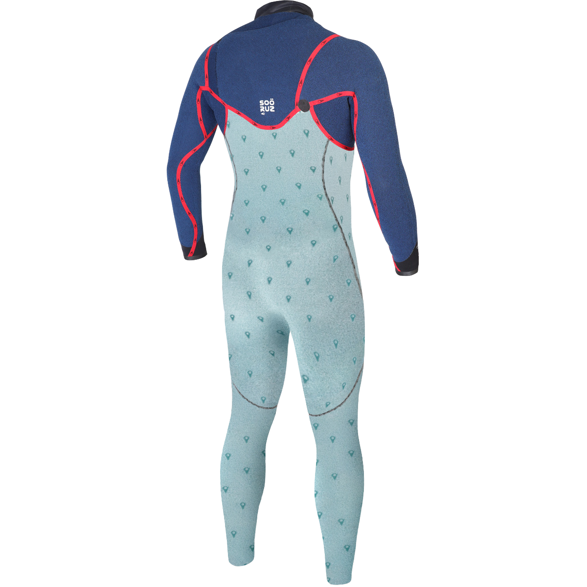 Sooruz Fullsuit Men 5/4 U-Zip GURU+ - ORGANIC OYSTERPRENE