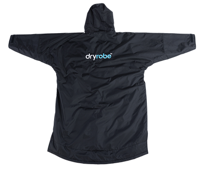 Dryrobe Long Sleeved Black/Blue