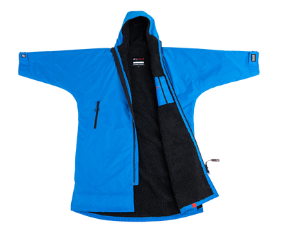 Dryrobe Long Sleeved Cobolt Blue