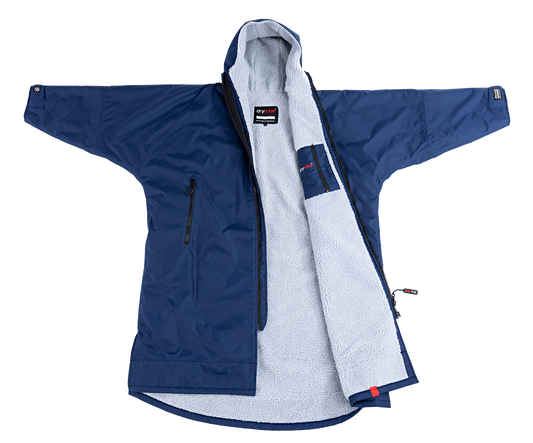 Dryrobe Long Sleeved Navy Blue